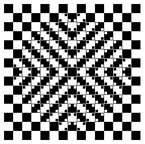 squares illusion