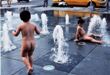 playing in the fountain nude 