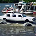  funny photo of monster tire limo 