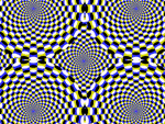 expanding circles illusion