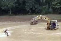 Mud Hole Waterskiing