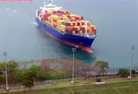 Ship Running Aground