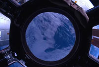 View from the ISS at Night