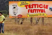 Fine Dining at the Testicle Festival