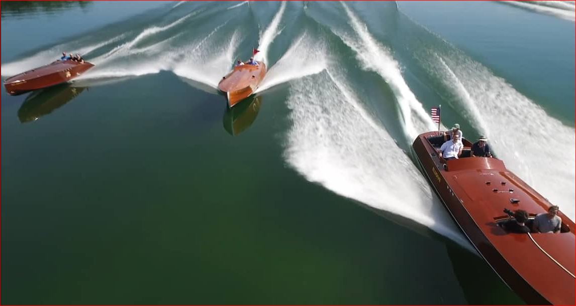 Classic Wooden Cigarette Boats