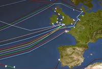 Undersea Cables that Power the Internet