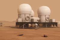 Map Shows Where We'll Live On Mars